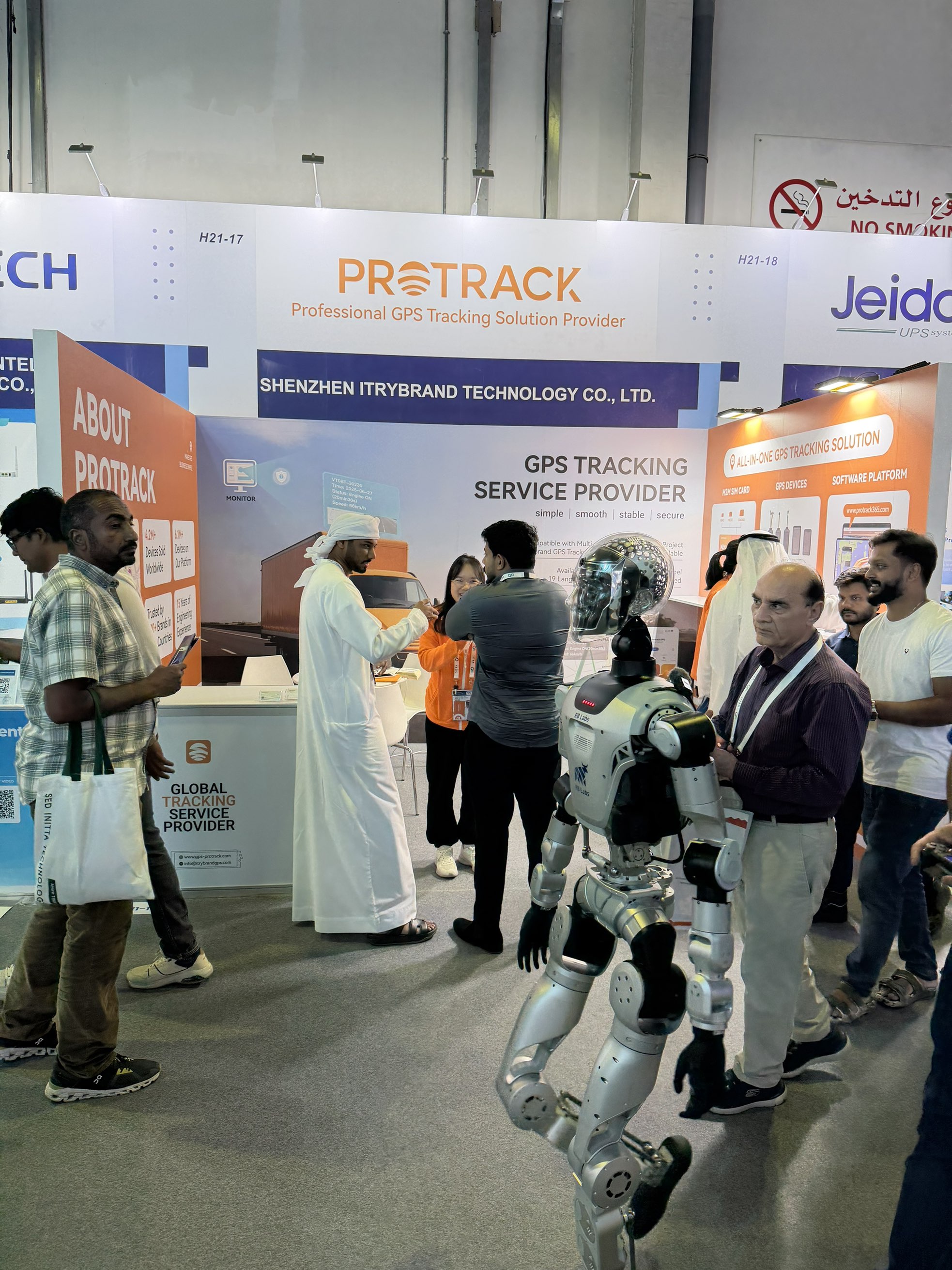 یک موفقیت چشمگیر! Protrack یک هفته شگفت انگیز را در GITEX GLOBAL در دبی به پایان می رساند