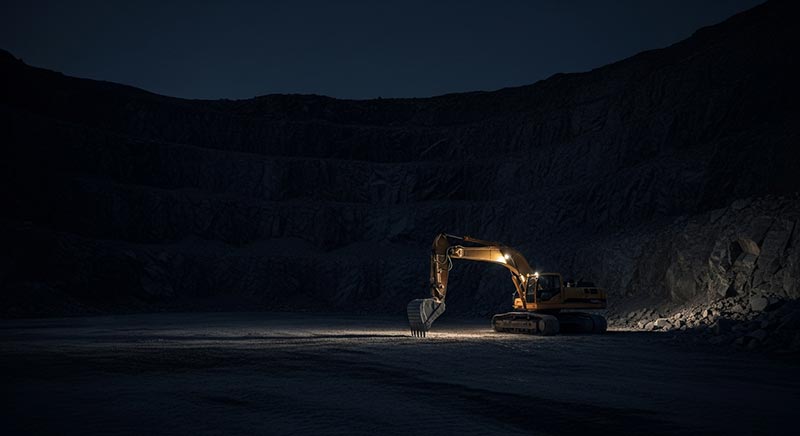 جلوگیری از سرقت تجهیزات سنگین در وب سایت های استخراج از راه دور با راه حل GPS Protrack